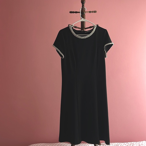 Karl Lagerfeld Pearl Black Dress! - Picture 2 of 8